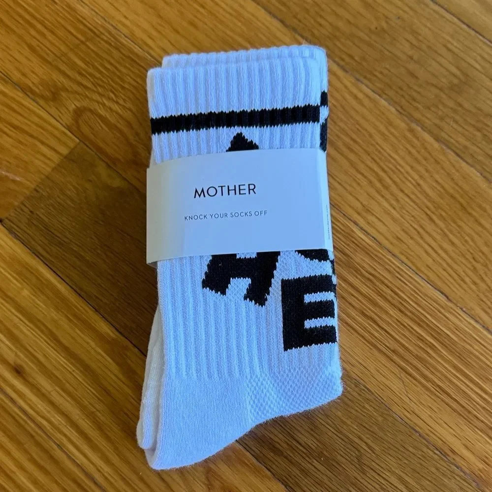 Urban Outfitters Mother Denim Jumbo MF Crew Sock